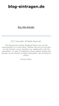 Mobile Screenshot of blog-eintragen.de